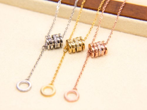 JTK Jewellery 鋯石滾輪項鍊 | 疊戴項鍊 | 玫瑰金項鍊 | 純銀鋯石項鍊 | 低敏