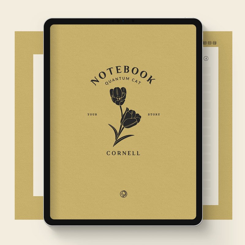 Cornell康奈爾筆記本|Goodnotes模板|Notability電子手賬學習筆記 - 電子手帳及素材 - 其他材質 