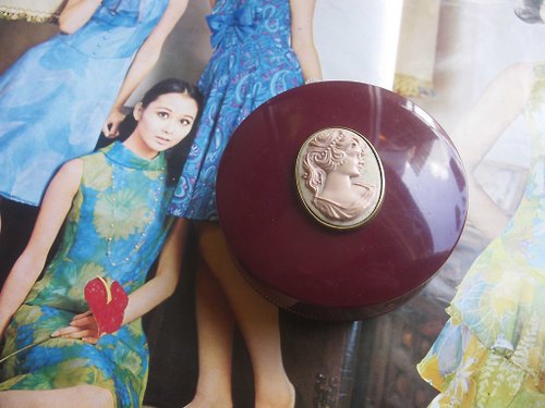 老時光OLD-TIME Vintage & Classic & Deco 【老時光 OLD-TIME】早期日本粉盒珠寶盒