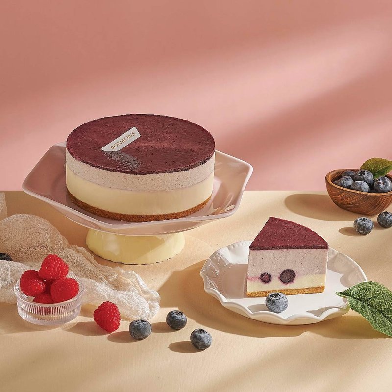 【Bonbons Dessert】Berry Whipped Cheese - Cake & Desserts - Other Materials Purple