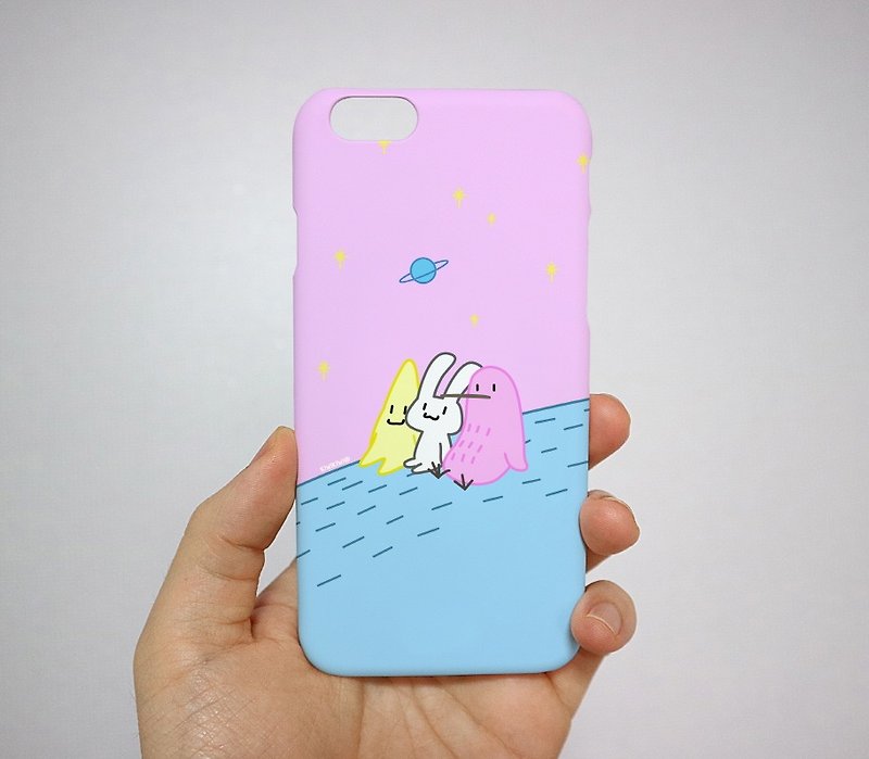 Kiwi Cute PhoneCase ( ver. pink ) - Phone Cases - Plastic Multicolor