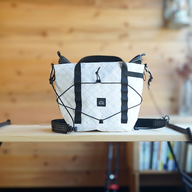 White/Waterproof/Hiker Sacoche/M/Camping/Fest/Outdoor/Shoulder Bag - Handbags & Totes - Eco-Friendly Materials White