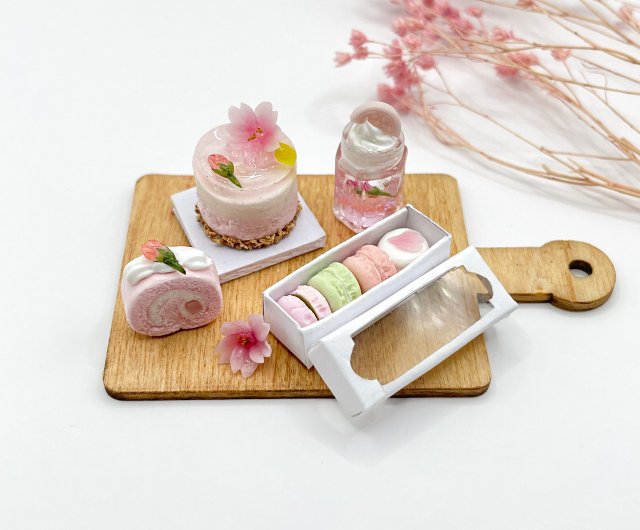 ミニチュアドールハウス完成品 お菓子屋さん デザートショップ
