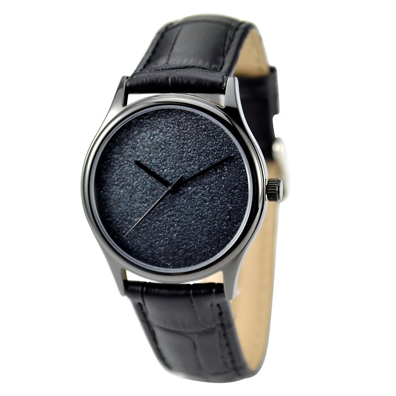 Special Background Watch I Unsex I Free shipping worldwide - Women's Watches - Other Metals Black
