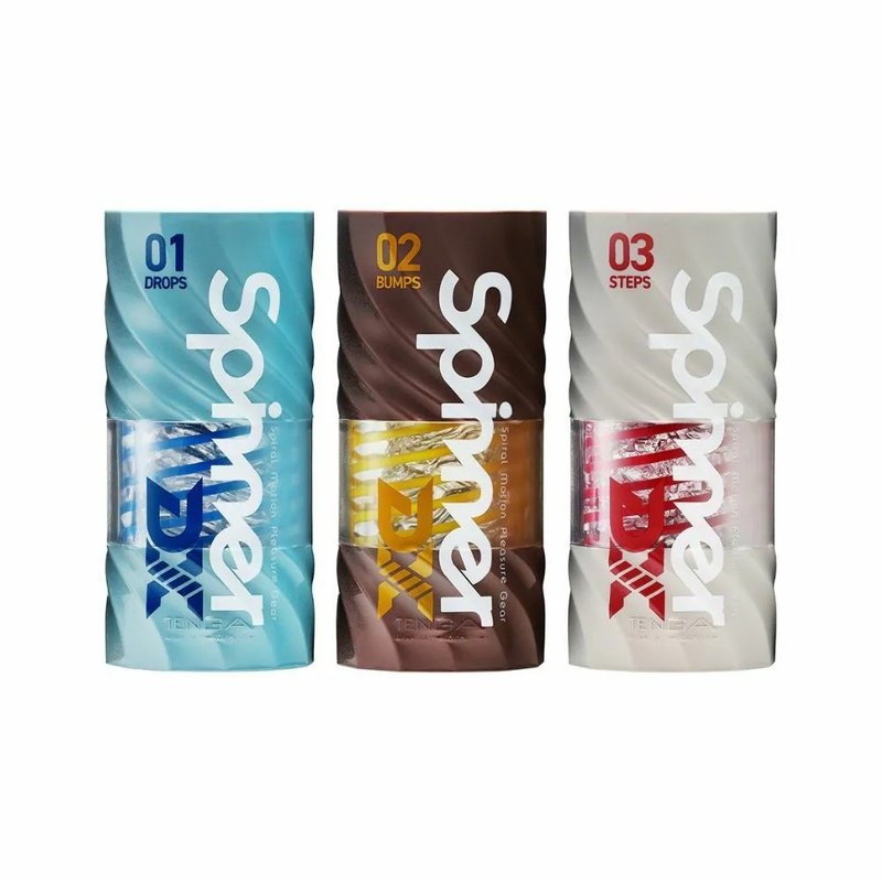 TENGA SPINNER DX スピナー デラックス 自動回転吸引カップ - アダルトグッズ - シリコン 多色