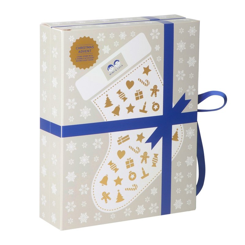 British Mimi & Lula AW23_Xmas Christmas Countdown Gift Box - Baby Accessories - Polyester 