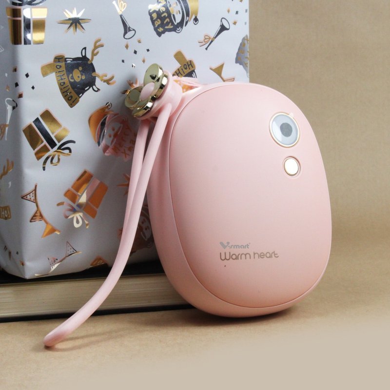 10000mAh Power Bank Warm Pack-Macaron Powder - Gadgets - Other Materials Pink