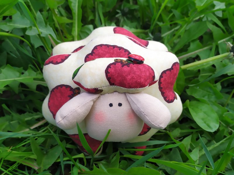 Interior sheep toy/ Handmade toy/ Interior gift - 玩偶/公仔 - 其他材質 多色