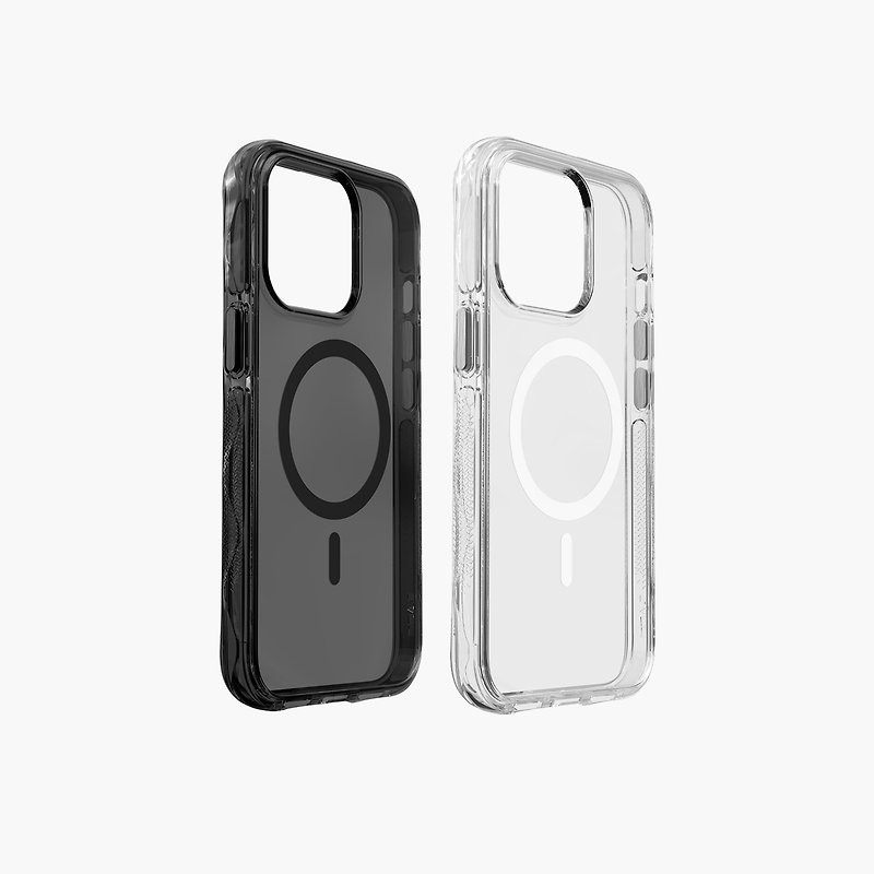 LAUT iPhone 14 シリーズ CRYSTAL MATTER X トップ耐衝撃電話ケース - スマホケース - プラスチック 透明
