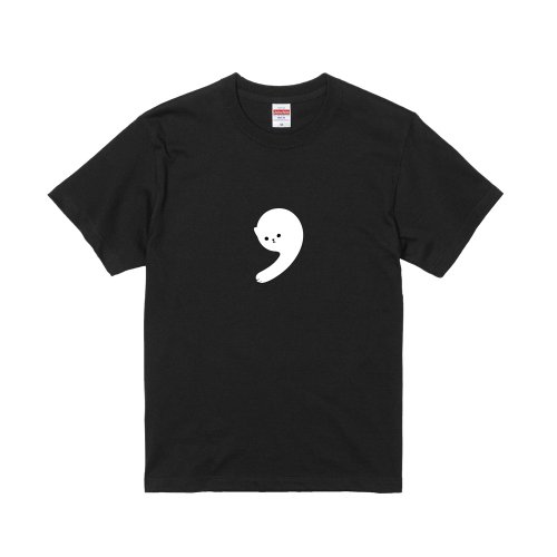 最靡有禮 MIIN GIFT 字裡貓間T恤 - 逗號