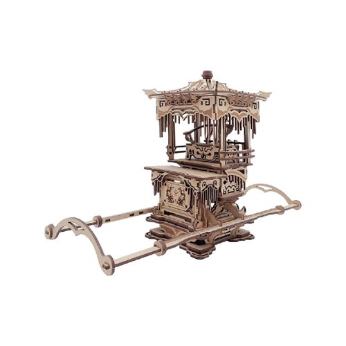手半屋 DIY材料包-廟宇系列-武轎ii 木頭模型