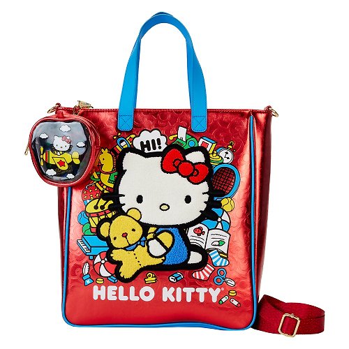 nichebase LOUNGEFLY-Hello Kitty50周年時尚托特包