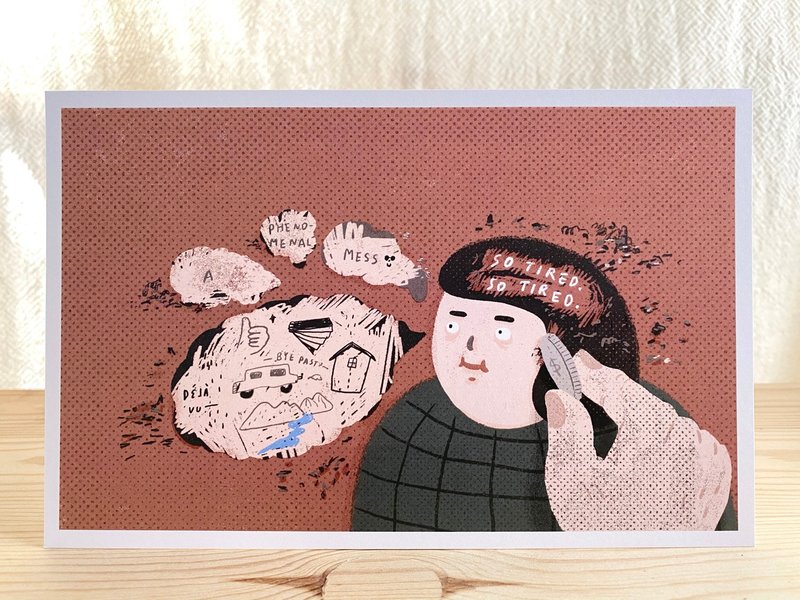 【Busy Mind】 - 卡片/明信片 - 紙 