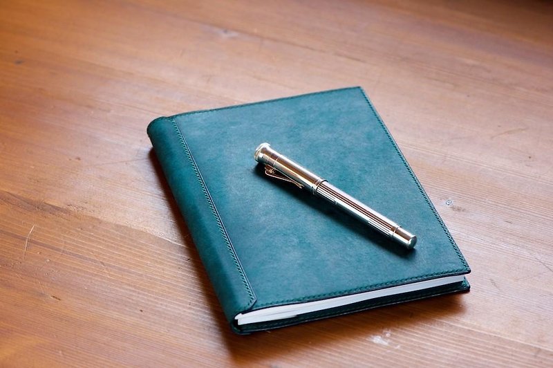 A4 size notebook cover color order - สมุดบันทึก/สมุดปฏิทิน - หนังแท้ หลากหลายสี