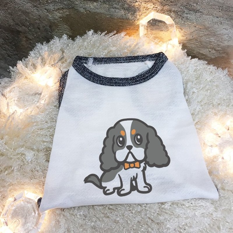 [Mao Kid Name Customized Style] King Charles Beagle King Charles Reflective Clothing (Mao Kid Style) - Clothing & Accessories - Cotton & Hemp Multicolor
