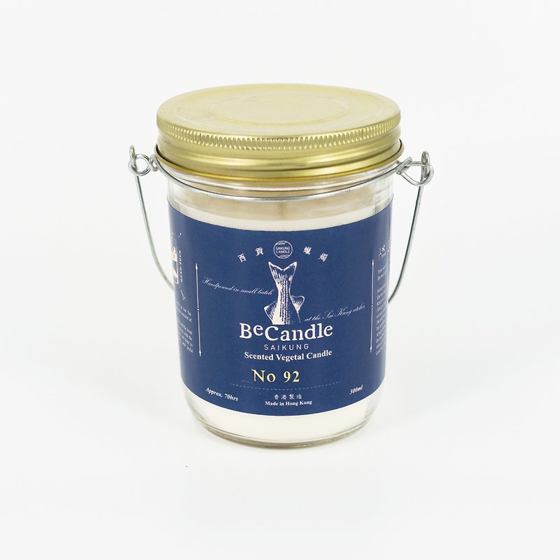Natural aromatherapy candles - grapefruit bamboo (. GRAPEFRUIT BAMBOO) - Candles & Candle Holders - Wax 