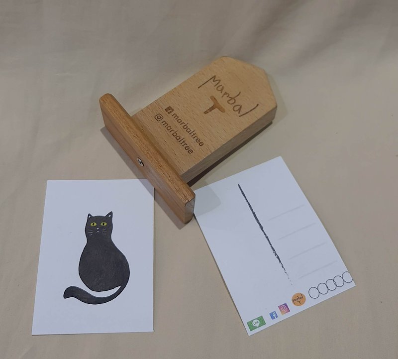 post card luckycat - Cards & Postcards - Paper 