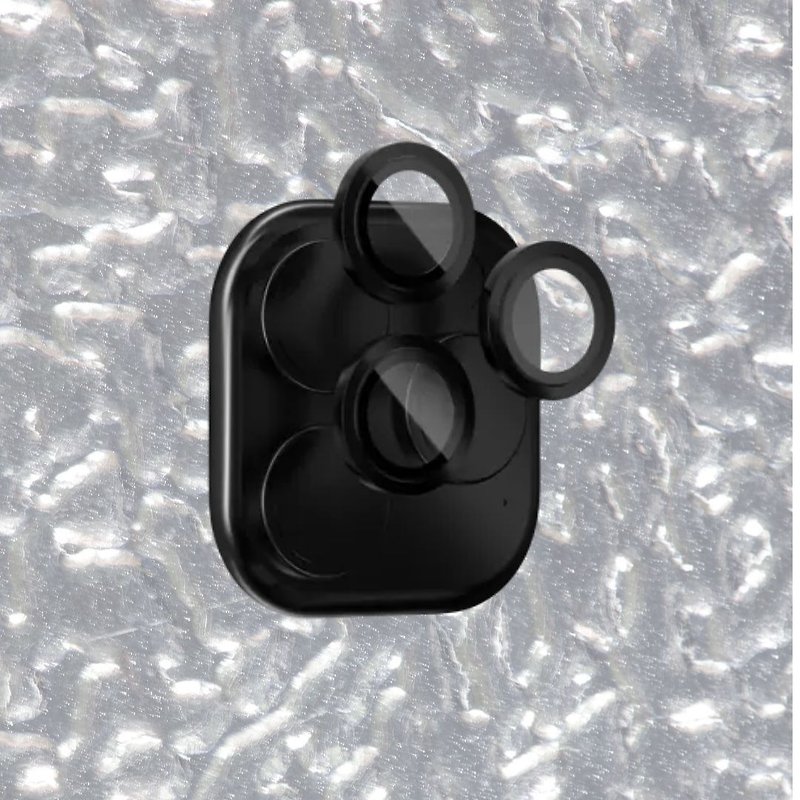 ZAGG iPhone 15 Metal Frame Camera Lens Protector - อุปกรณ์เสริมอื่น ๆ - วัสดุอื่นๆ สีดำ