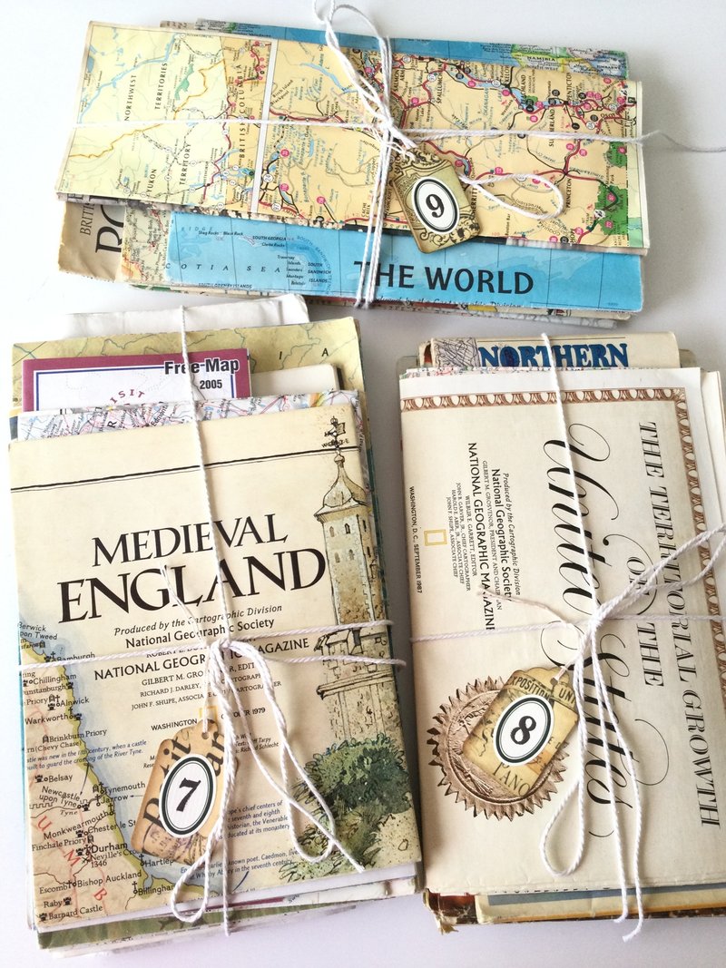 Old map sets - Cards & Postcards - Paper 