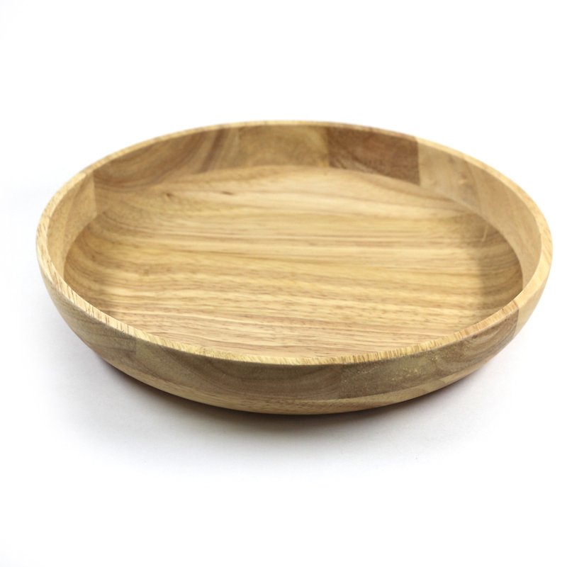 |Qiaomu | Wooden Pasta Plate/Western Wooden Plate/Western European-style Plate/Wooden Plate/Sushi Plate - Plates & Trays - Wood Brown