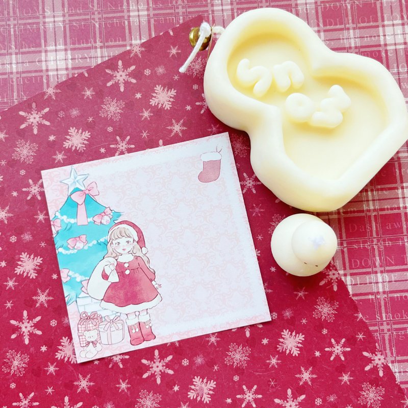 christmas memo - 信封/信紙 - 紙 多色