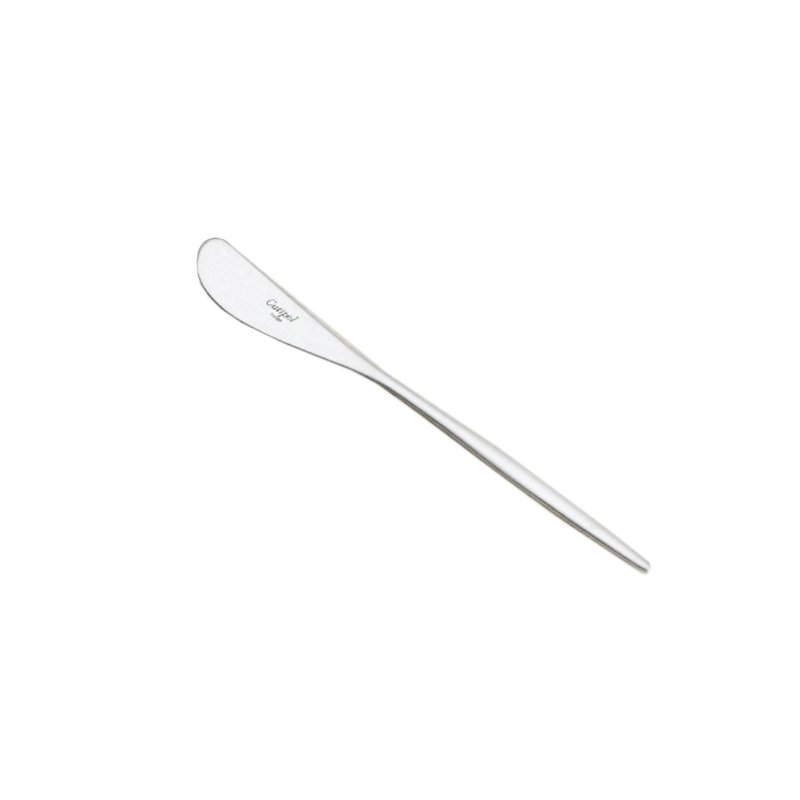 葡萄牙 Cutipol  MOON霧銀 17CM 奶油刀 - 刀叉/湯匙/餐具組 - 不鏽鋼 銀色