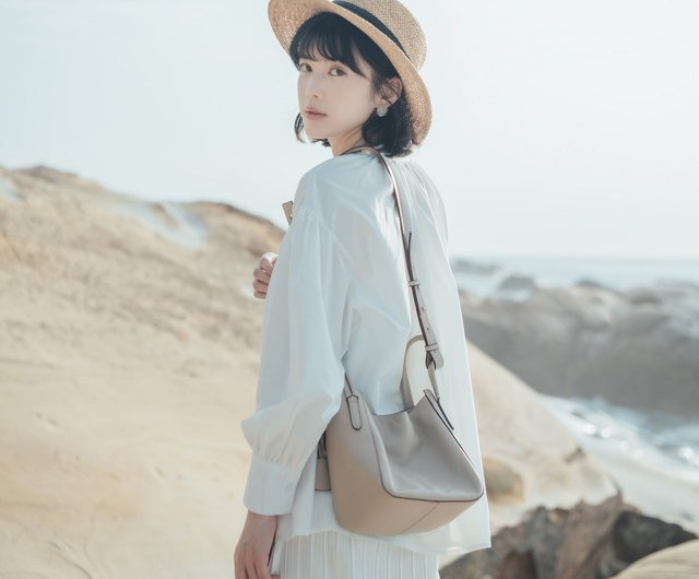 Grey cheap satchel bag