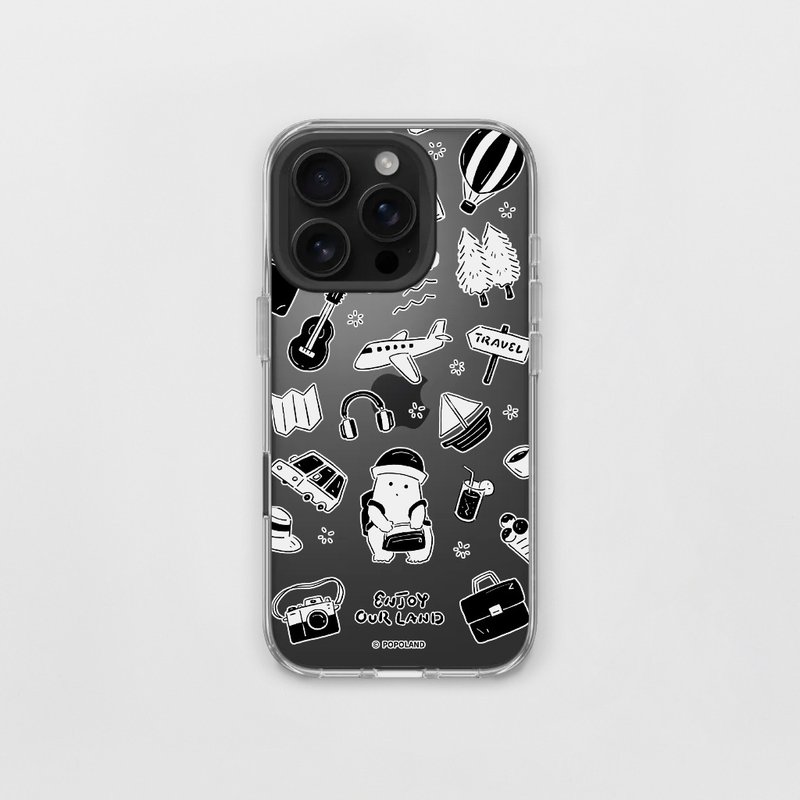 犀牛盾手機殼 拉寶玩樂款 Clear Solidsuit ModNX Iphone Magsafe - 手機殼/手機套 - 其他材質 白色