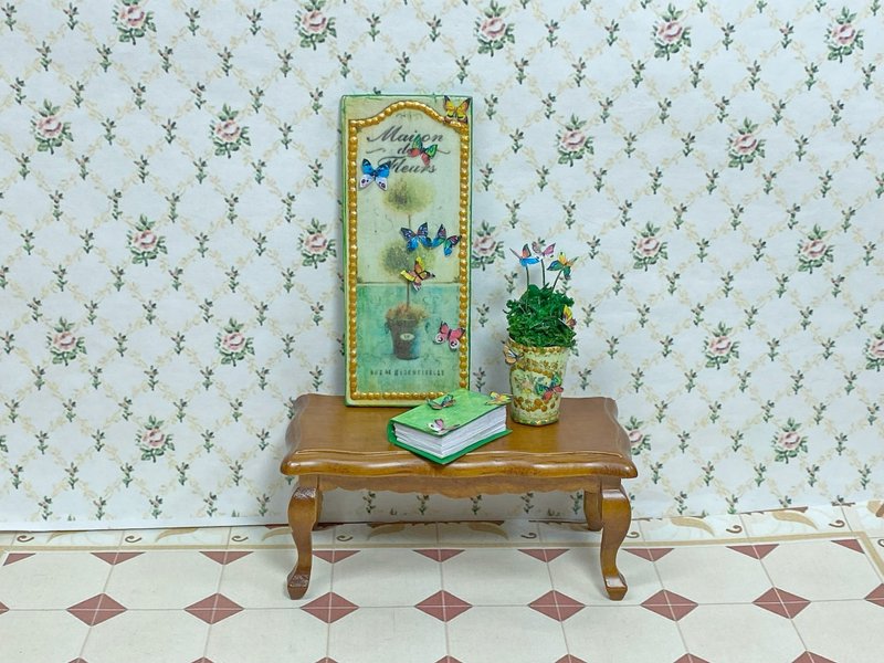 Tutorial.1:6.1:12. Accessories for a dollhouse. miniature dollhouse. - 其他數位設計 - 其他材質 