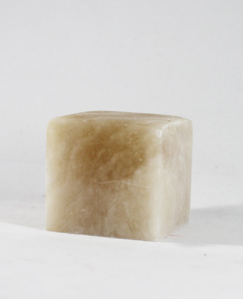 【公司章訂製】獨家手工風格客製公司印鑑章白色崑崙凍石質地超美 - 印章/印台 - 石頭 銀色