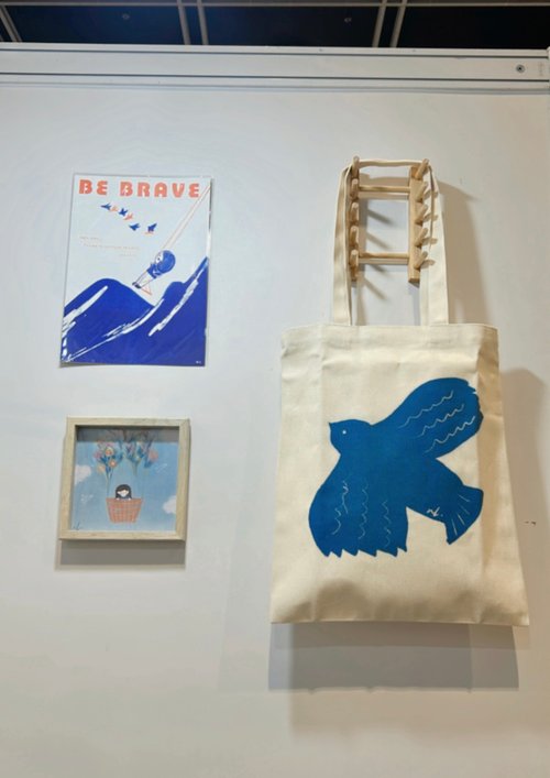 油絵　専用　バッグをたくさん持つ鳥 鳥のキャンバスバッグ - ショップ noralee19 ショルダーバッグ
