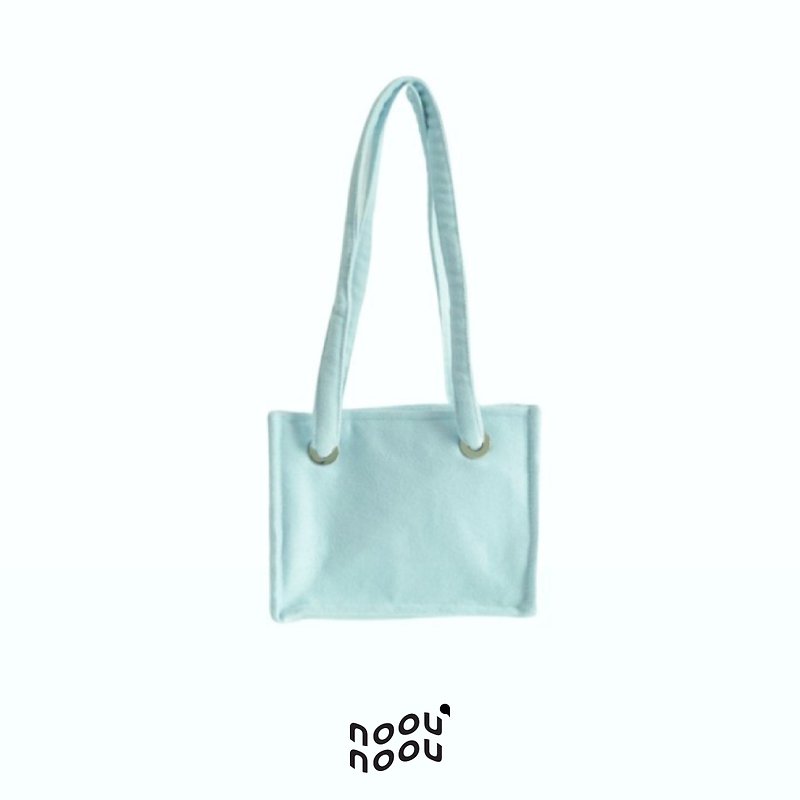 NOOU NOOU BAG - BABY LIGHT BLUE - 手提包/手提袋 - 其他材質 多色