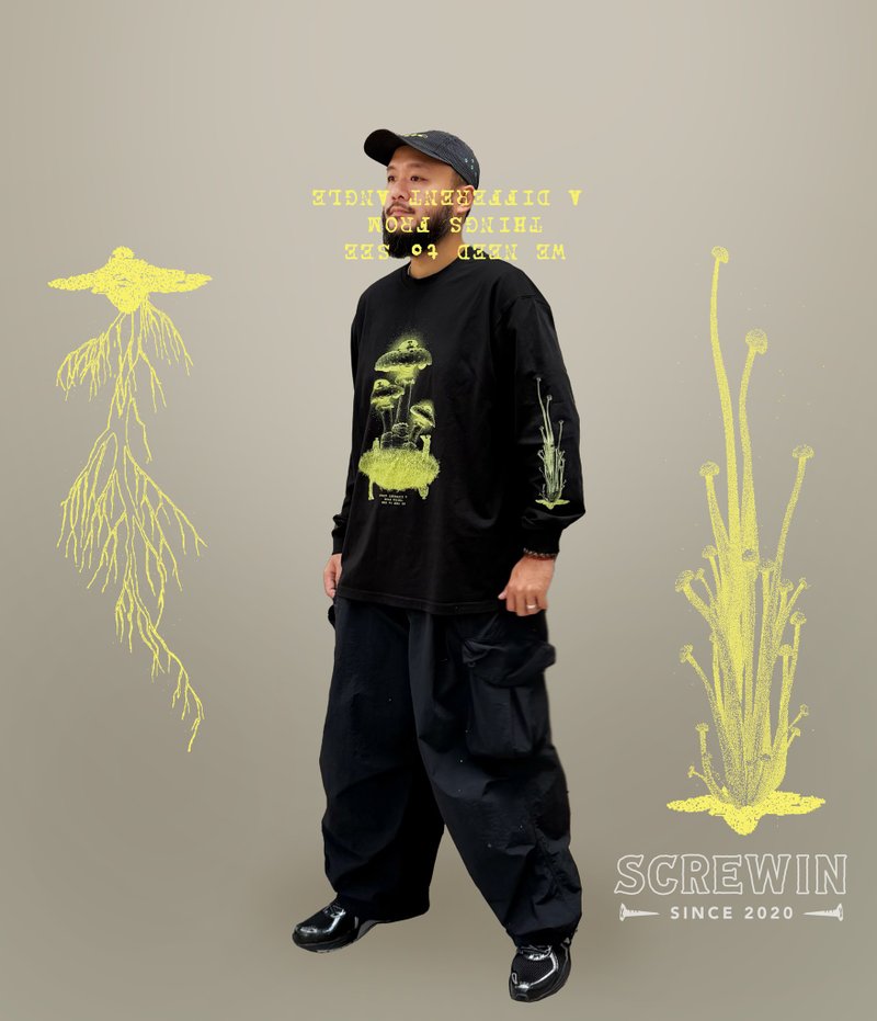 we need to see things from a different angle - Men's T-Shirts & Tops - Other Materials Black