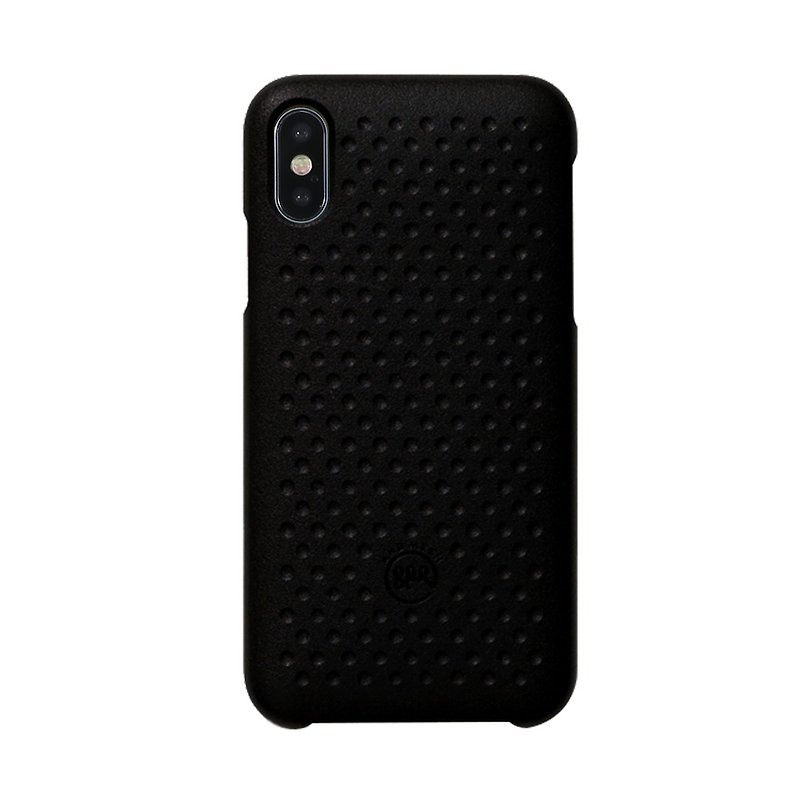 Japan AndMesh QQ Cookie Anti-collision Protective Case-iPhone Xs Black (4571384959964) - Phone Cases - Other Materials Black