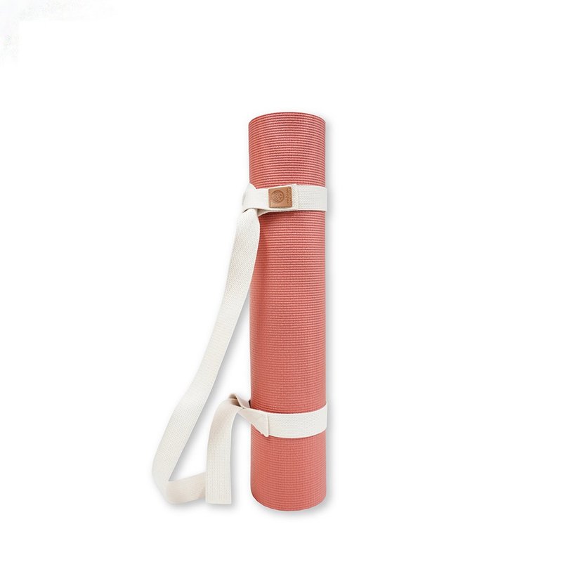 【Mukasa】Dual-use Yoga Mat Strap-Oatmeal- MUK-22570 - Fitness Accessories - Cotton & Hemp White