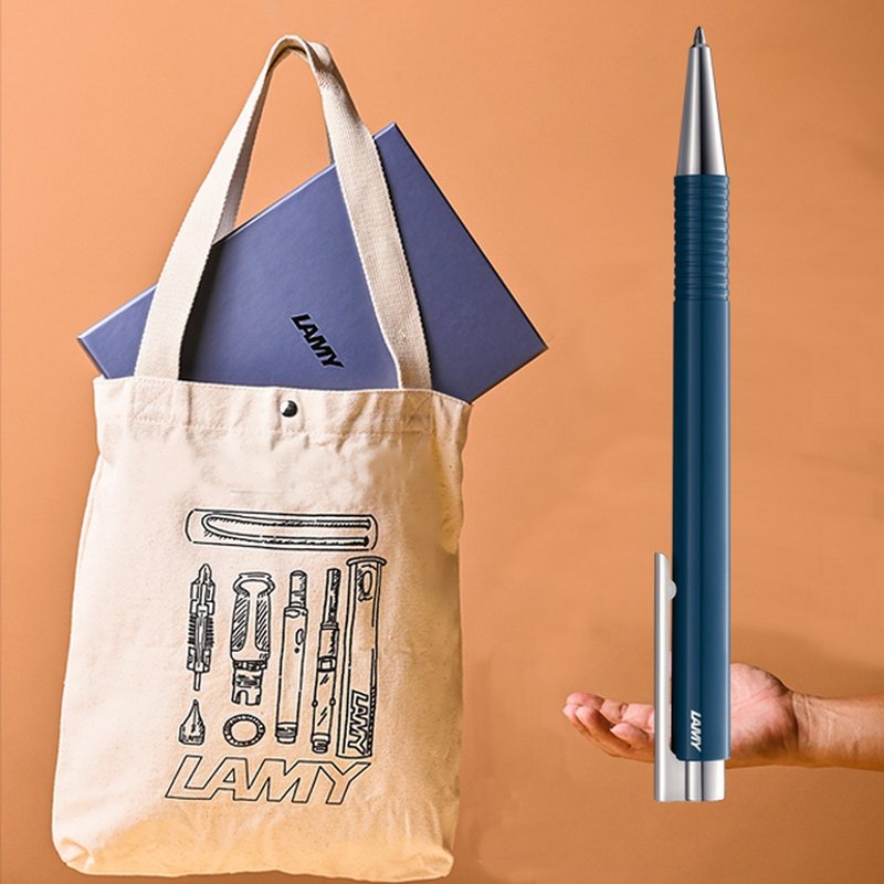 LAMY Global Limited Ball Pen + Structure Original Canvas Bag Gift Box/Logo Series-Colorful - Ballpoint & Gel Pens - Plastic Multicolor