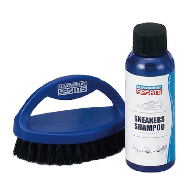 Sneakers Cleaning Set Contains Cleaning Solution and Brush - Men's Running Shoes - Other Materials Transparent