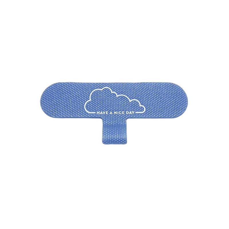 XOUXOU / JAVOD手機墊片 - 無環雲朵淺藍 - 手機配件 - 尼龍 藍色
