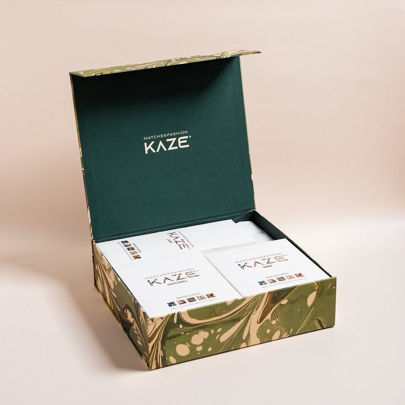 KAZE x MATCHESFASHION Marble series 3D mask gift box (30 pieces in total) - หน้ากาก - ไฟเบอร์อื่นๆ หลากหลายสี