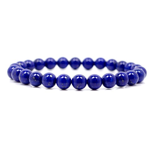 正佳珠寶 Gemsrich Jewelry 【正佳珠寶】青金石 頂級老礦 6.8-7.2mm 青金石手珠