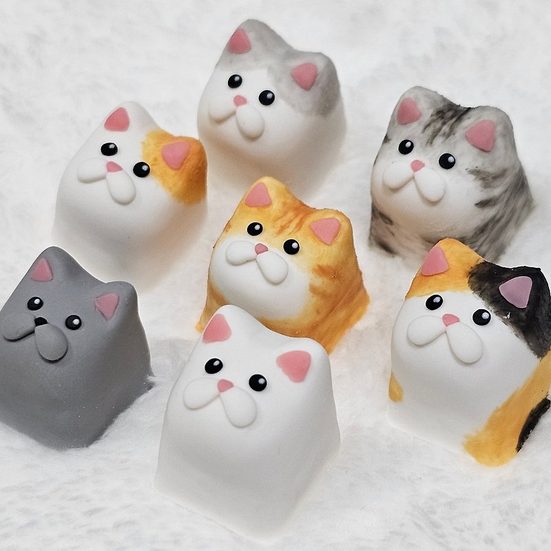 Meow Meow Keycap - Computer Accessories - Other Materials 