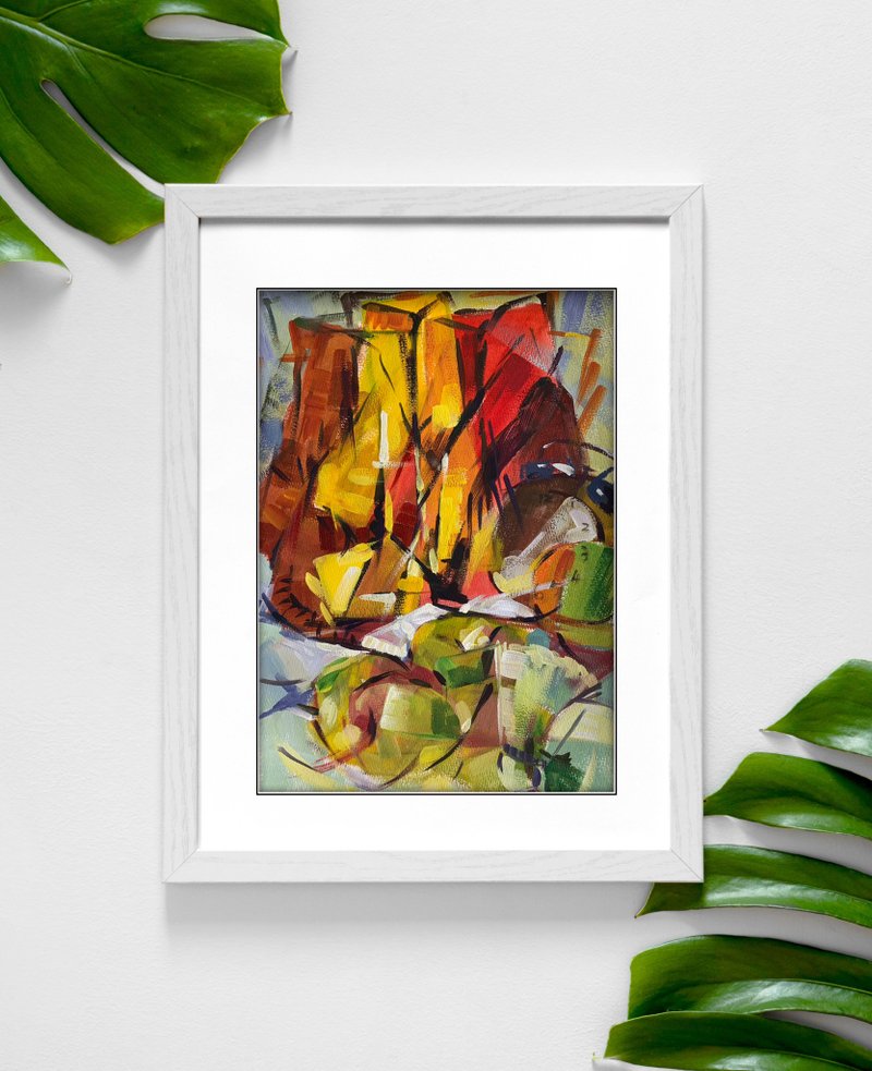 【水彩】旋律-1 - 海報/掛畫/掛布 - 紙 