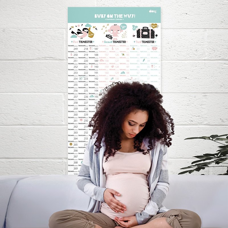 DOIY Good Pregnancy-Baby Calendar - อื่นๆ - กระดาษ ขาว