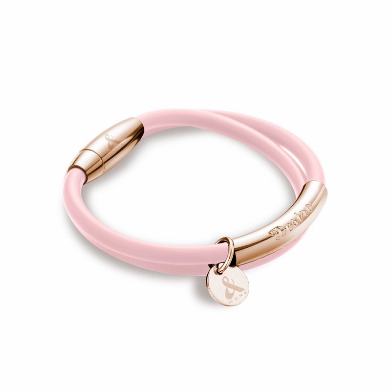 デザイア デザイア チタンゲルマニウムブレスレット（ローズゴールド） - ブレスレット - シリコン 多色