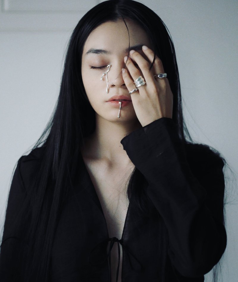 Wet face accessories 浸濕的臉 面部配飾 - 其他 - 純銀 銀色