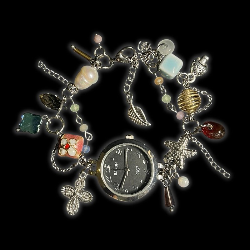 Watch Bracelet — LAYERED BLACK - 女錶 - 其他材質 多色