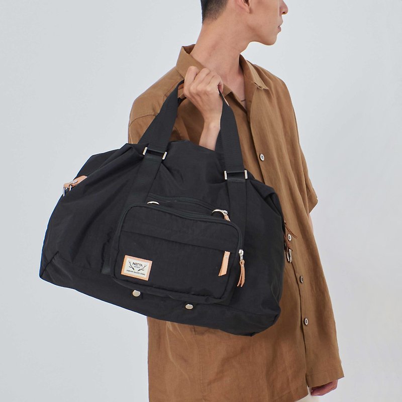 Multi-function Duffle bag (3 colors) - Handbags & Totes - Nylon Black
