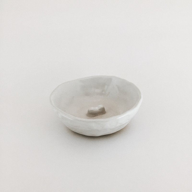 Bowl of frankincense came - ถ้วยชาม - โลหะ ขาว