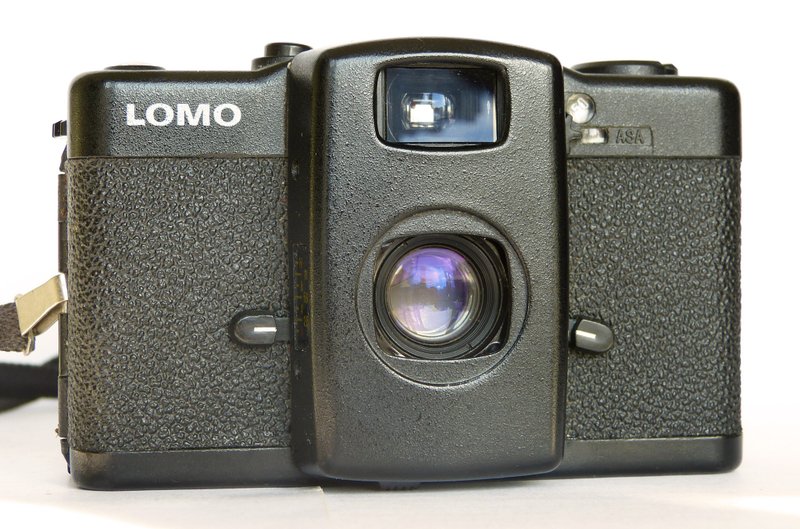 LOMO LC-A LK-A スケールフォーカス 35mm フィルム カメラ レンズ Minitar-1 2.8/32 · ロモグラフィー - カメラ・チェキ - その他の素材 ブラック
