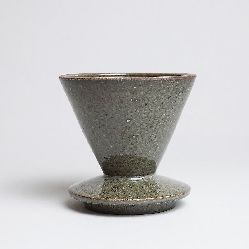 Mingya Kiln l wood fired ash glazed coffee filter cup - Coffee Pots & Accessories - Pottery 